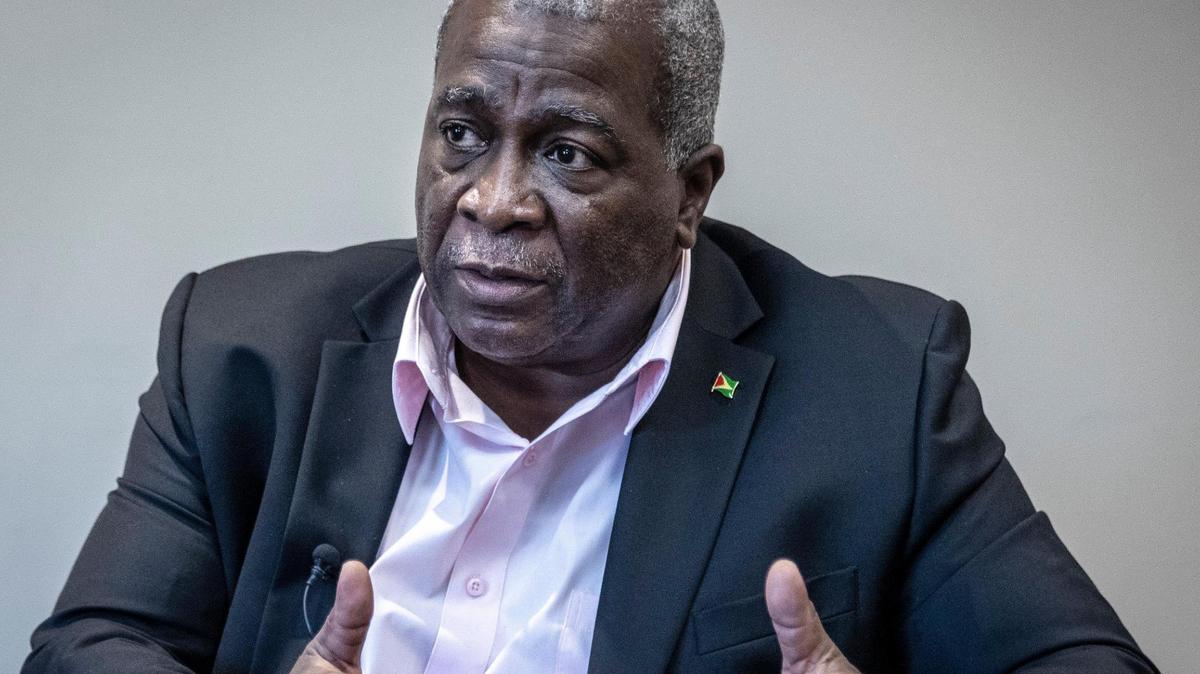 Prime Minister of Guyana, Mark Phillips, discussed various topics during a visit to South Florida on September 8, 2021.