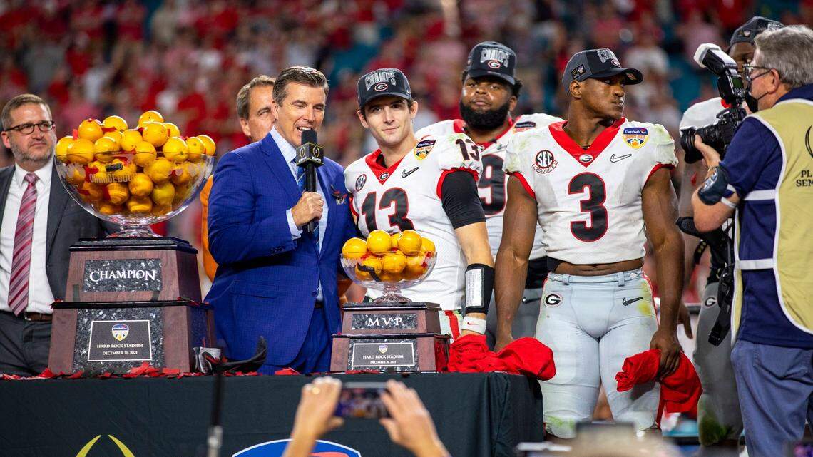 From walk-on to Orange Bowl MVP: Quarterback leads Georgia to national championship game