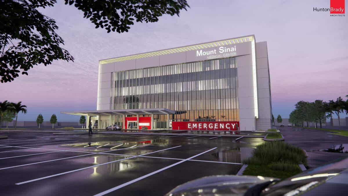 Mount Sinai Medical Center, which has its main hospital in Miami Beach, is opening a new emergency center in Westchester.