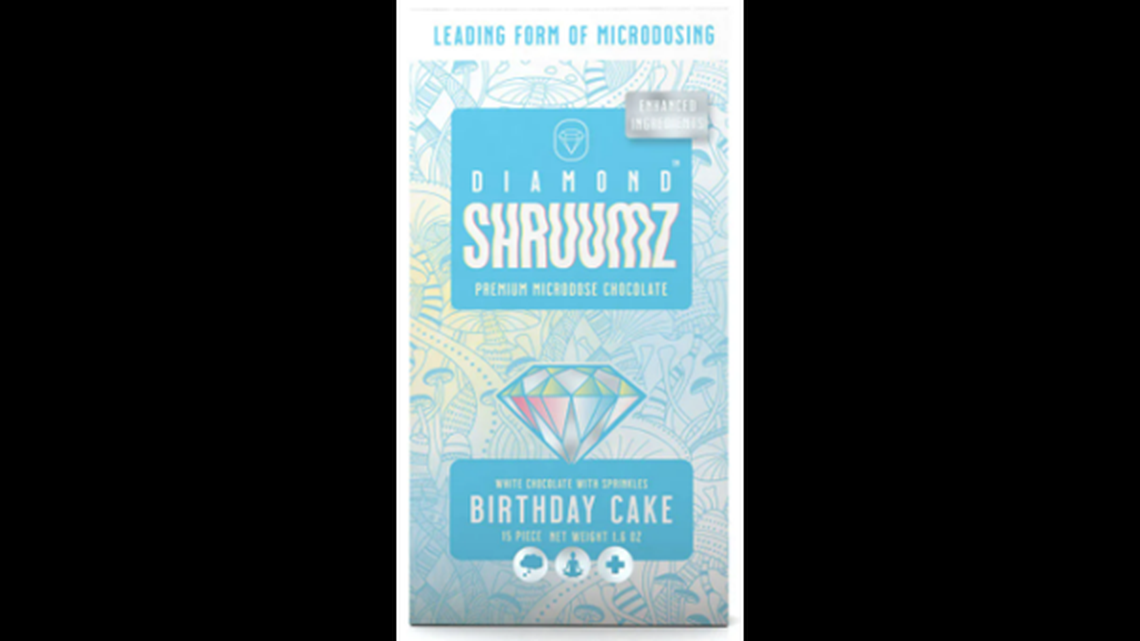 Diamond Shruumz Birthday Cake Chocolate-Bar