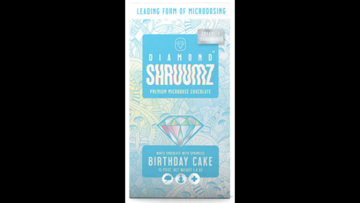 Diamond Shruumz Birthday Cake Chocolate-Bar