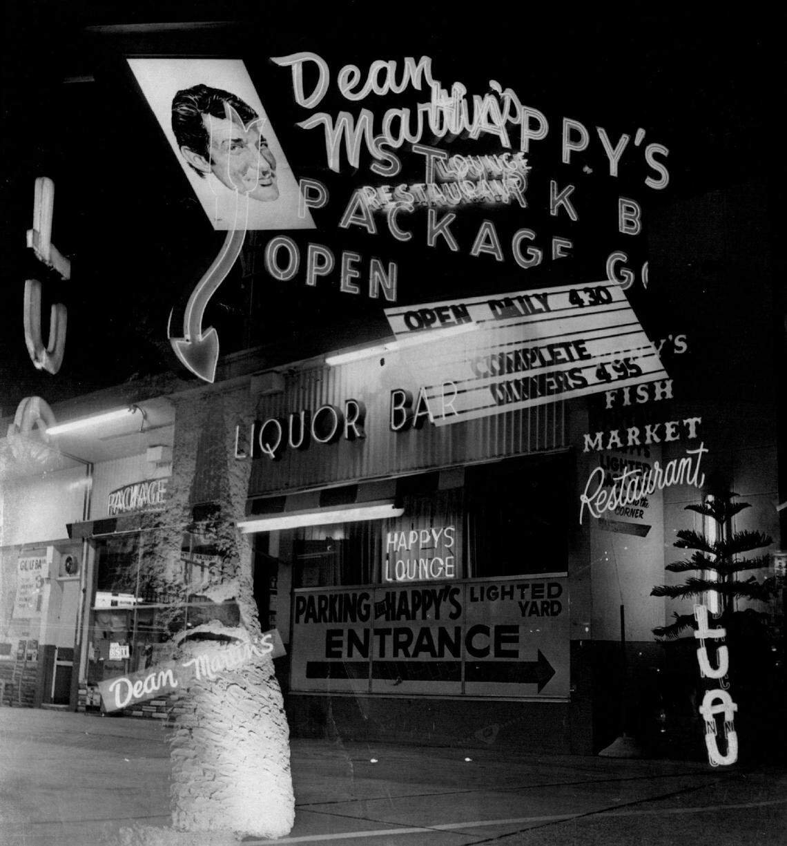 The nightspots along the 79th Street Causeway in 1967.