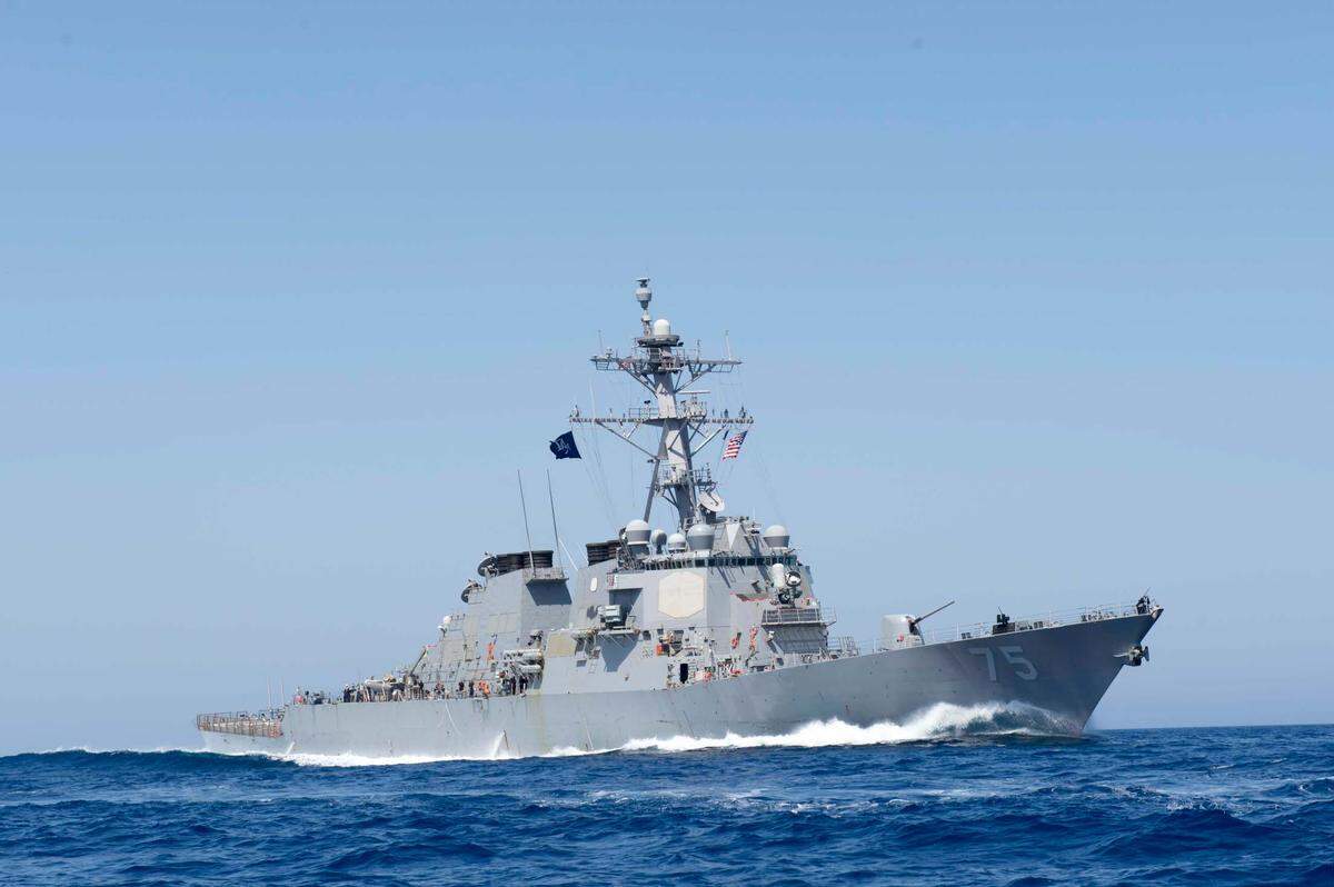 The Navy destroyer USS Donald Cook. U.S. Navy photo