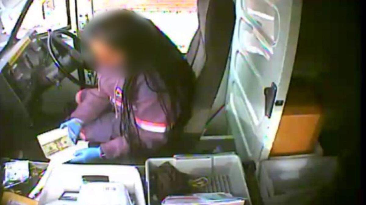 A New York postal carrier was recorded stealing cash, lottery tickets and other items from the mail, feds say.