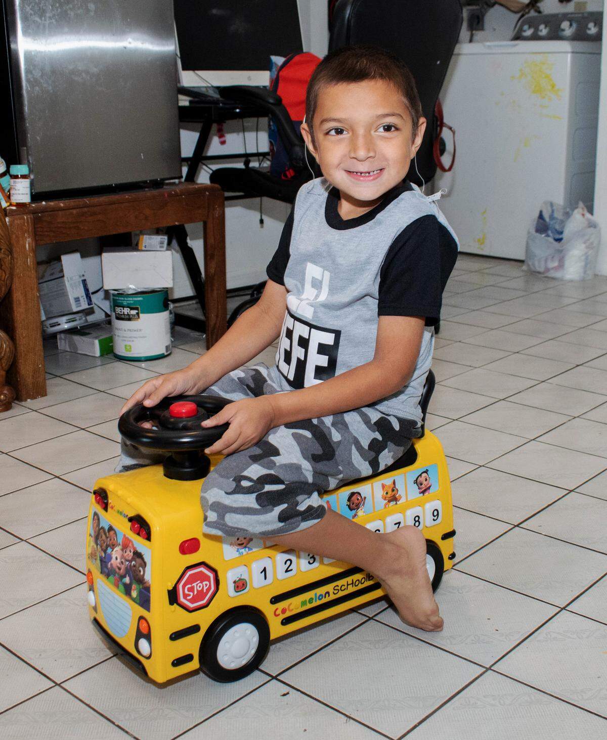 Cleveland Balmaceda, like his older brother, has cystinosis.