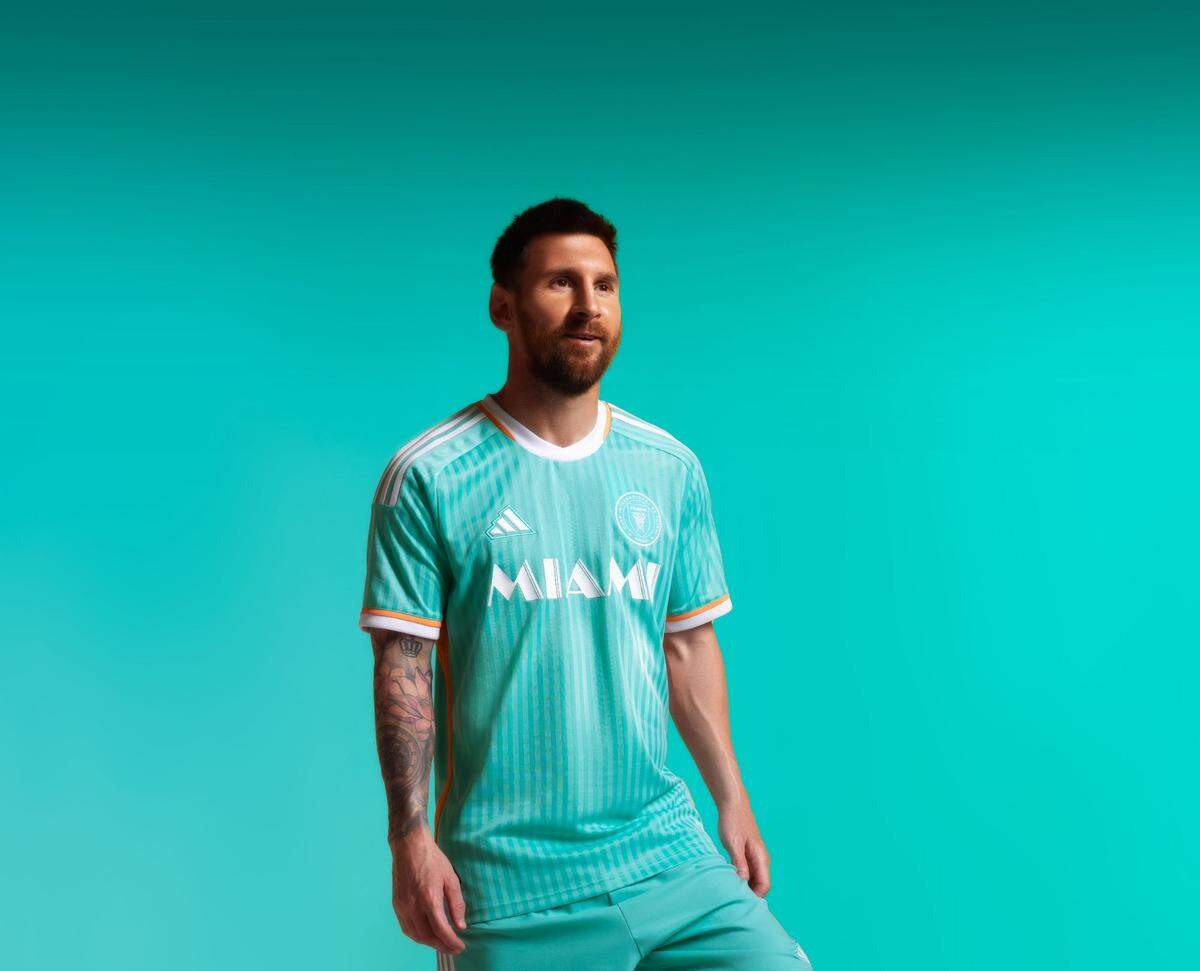Inter Miami unveiled a new Dolphins-inspired jersey, which will make its debut at the July 20 home game against the Chicago Fire.