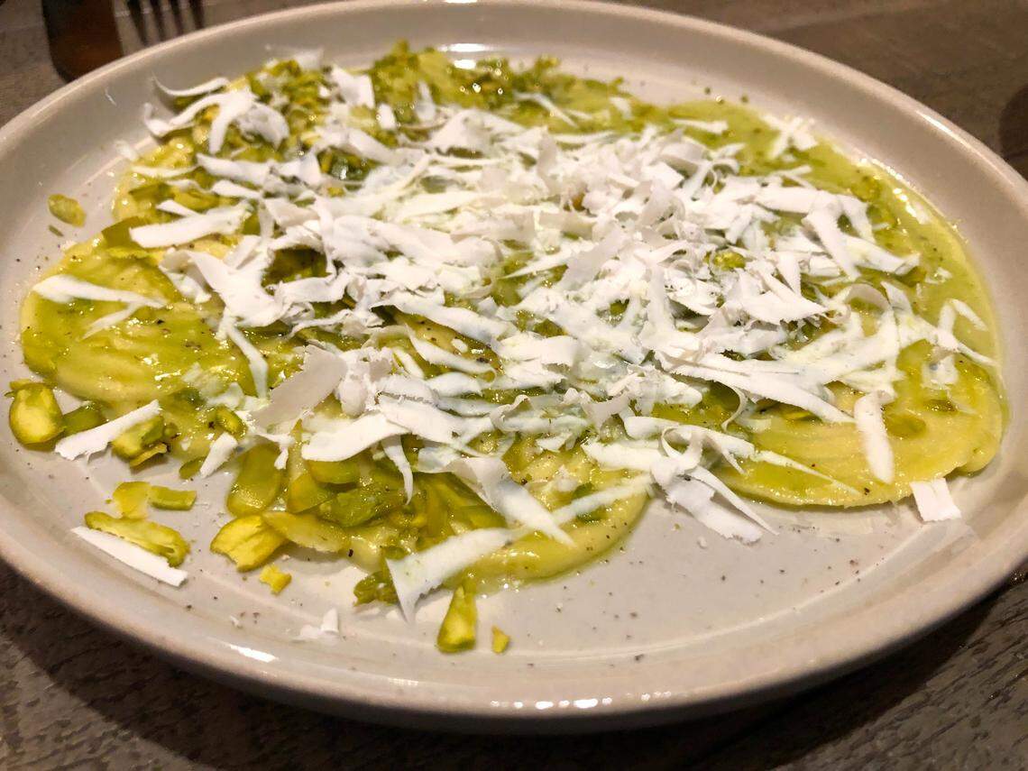 Corzetti pasta at Erba