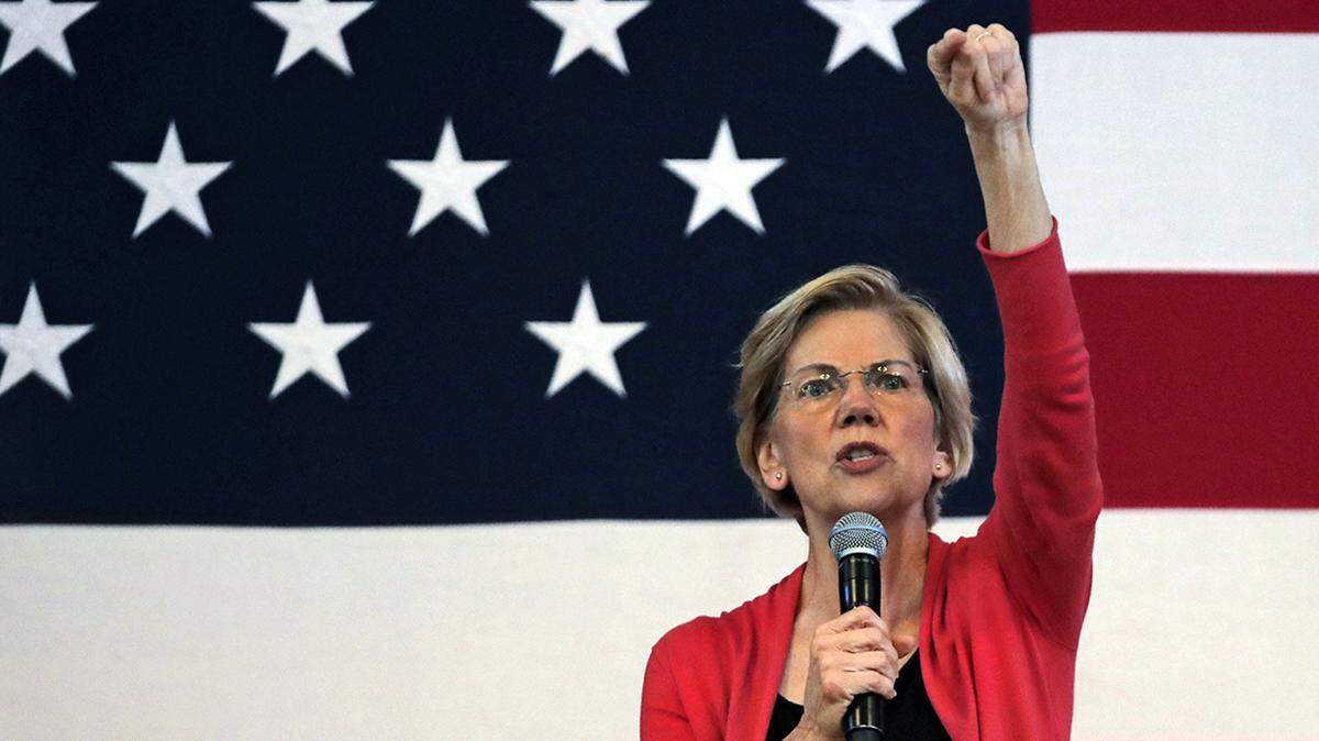 Former Democratic presidential candidate Sen. Elizabeth Warren, D-Mass., hopes Roe ruling will revive her national profile.
