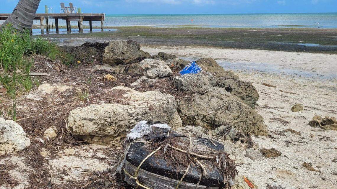 A large shipment of cocaine with a street value of around $1 million was found on Long Key in the Florida Keys Tuesday, May 7, 2024, according to the U.S. Border Patrol.