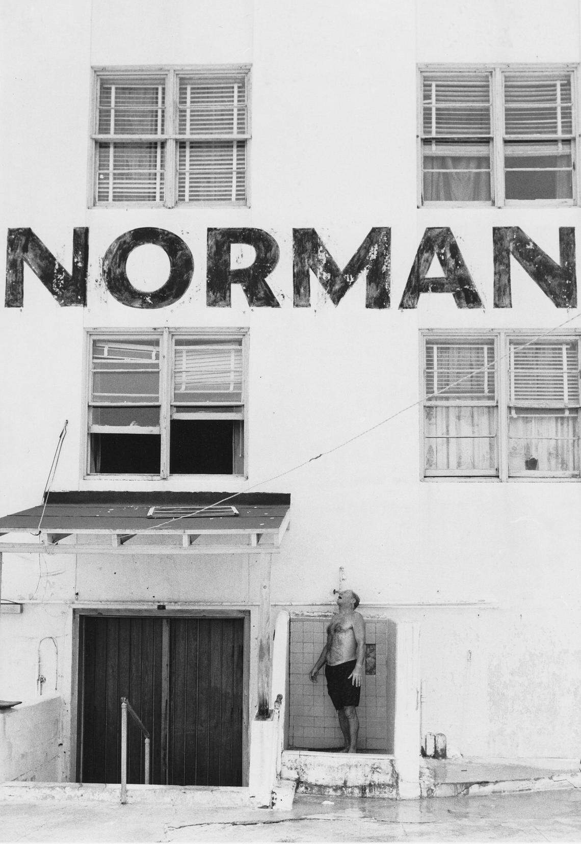 This photo titled “South Miami Beach, 1971” by Michael Carlebach is one of many featured in his book “Sunny Land.”