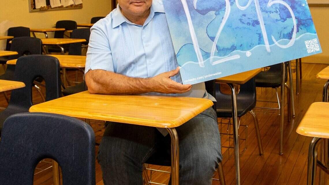 Climate change is more than Miami Beach as eco-artist puts  focus on western suburbs