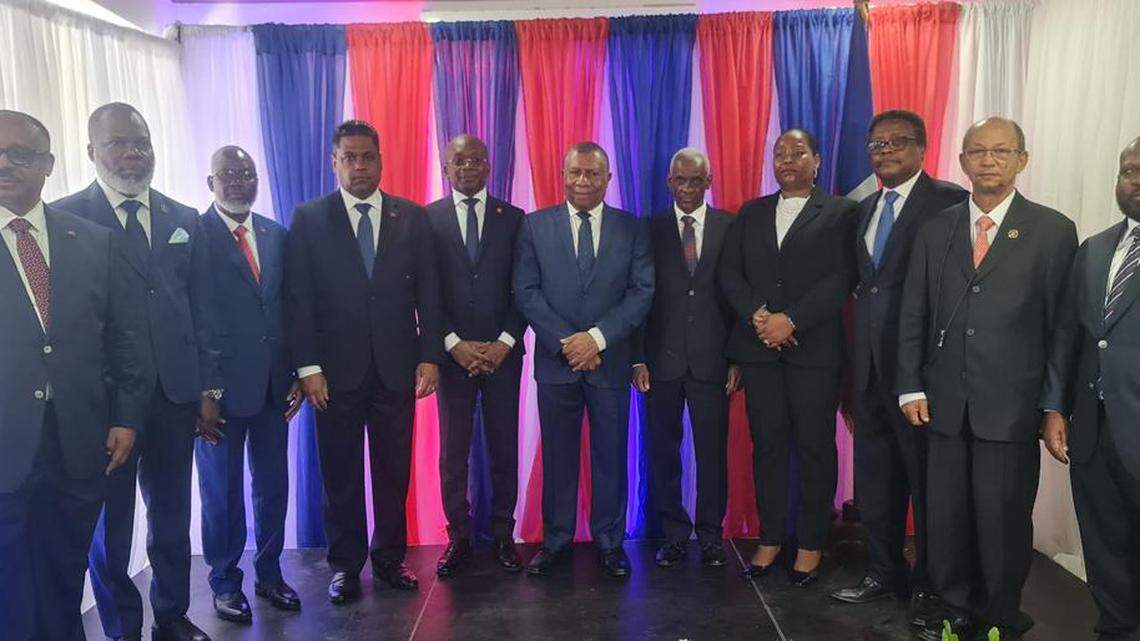 Members of Haiti’s new transitional presidential council took the oath of office on April 25, 2024, beginning a new era of governance