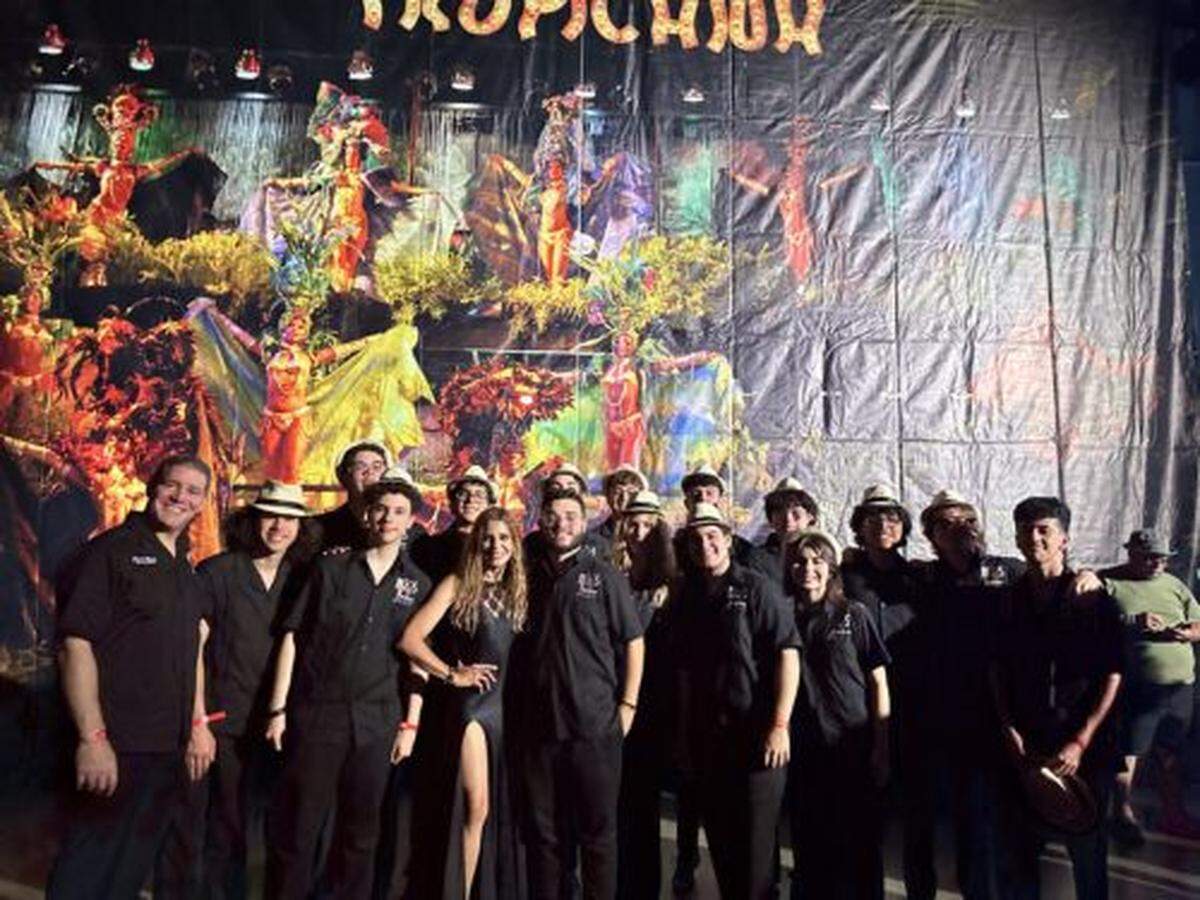 Miami Arts Studio 6-12 @ Zelda Glazer’s MAS Ritmo Latin Band at the 2024 DownBeat Student Music Awards, May 2024.