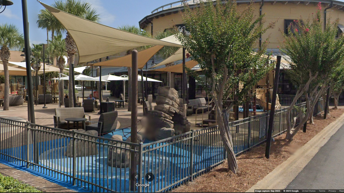 The child was left Sunday, June 15, at the Silver Sands Premium Outlets playground near Miramar Beach, Florida, the Walton County Sheriff’s Office reports.