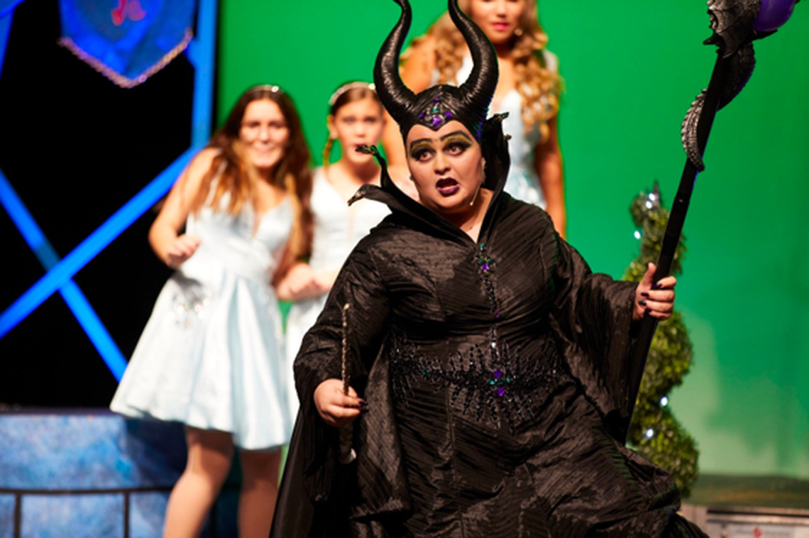 Roxy Theatre Summer Camper Michelle Gomez, 14, plays Maleficent in Disney’s Descendant, the camp show for summer 2021.