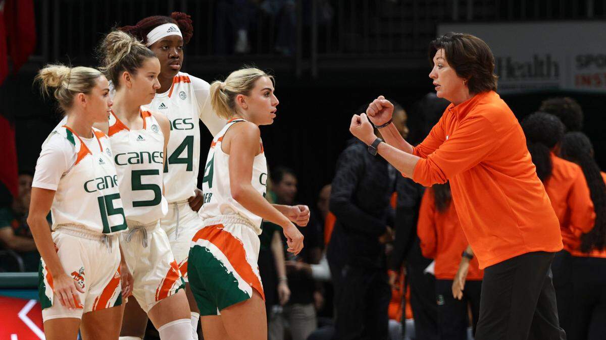 Hurricanes women’s basketball Coach Katie Meier and the University of Miami agreed to a contract extension through the 2027-28 season.
