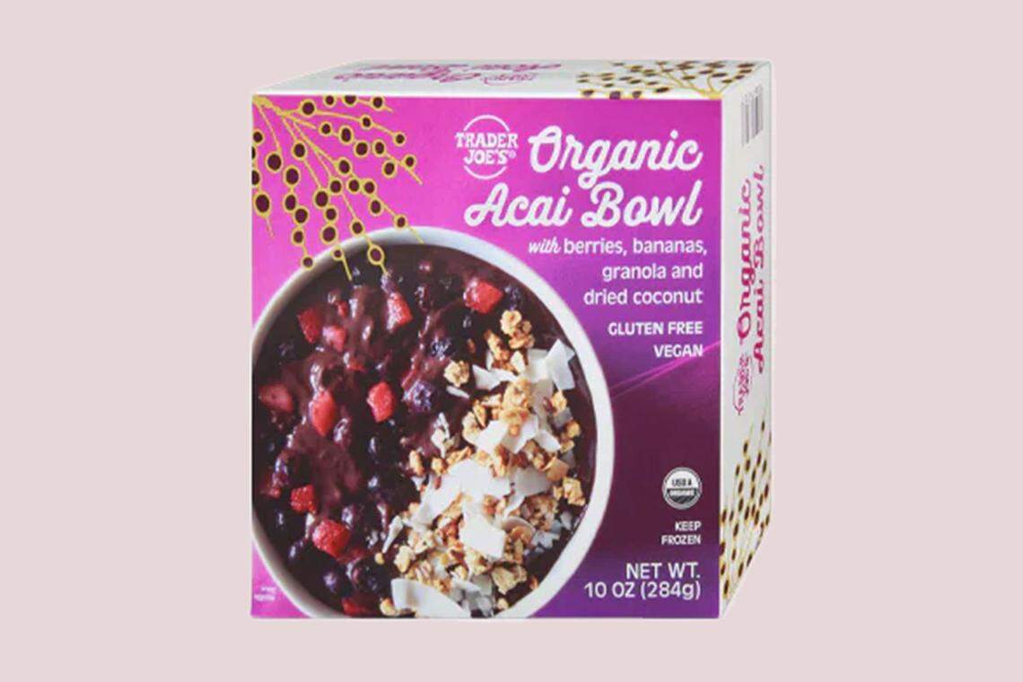 Trader Joe’s Organic Acai Bowls was recalled by the grocery chain after it was determined it may contain plastic material inside the packaging in a recall notice posted to the company website on Feb. 14, 2025.