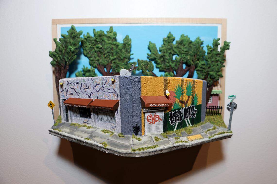 Stephanie Silver captures in detail some iconic buildings in Little Haiti.