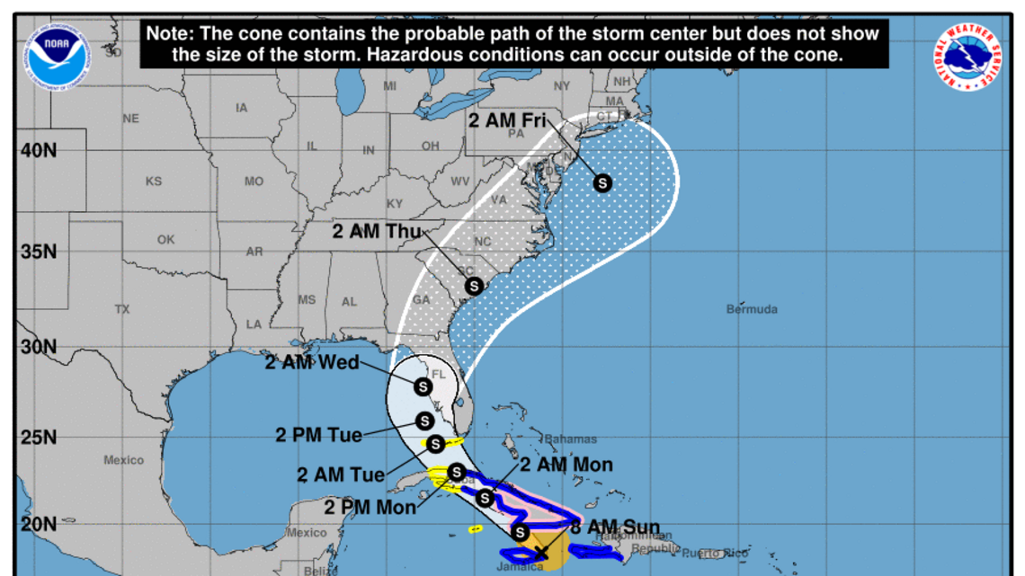 Cuba evacuates more than 100,000 as Tropical Storm Elsa skirts southern provinces