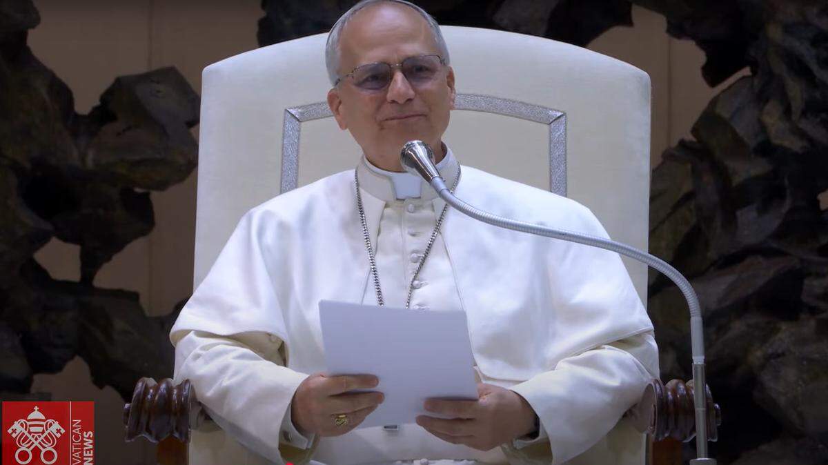 Five days into the papacy of Pope Leo XIV, Americans are fairly split on whether they think he has liberal or conservative political beliefs, a new poll found.