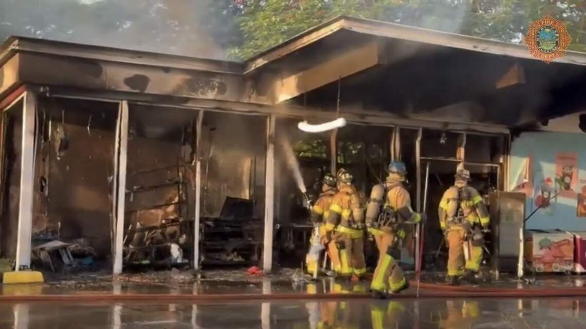 Farm Store in West Kendall catches fire with person inside, fire rescue says