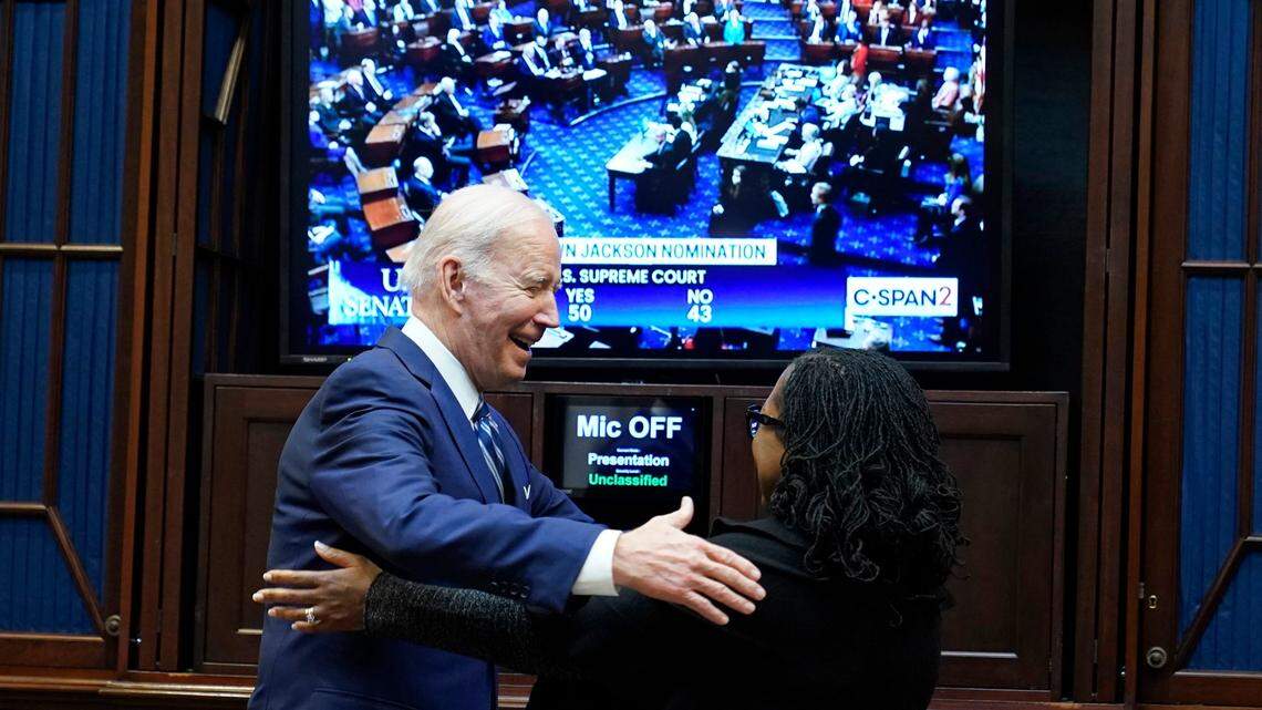 ‘He kept a promise’: How Ketanji Brown Jackson’s confirmation boosts Biden’s legacy