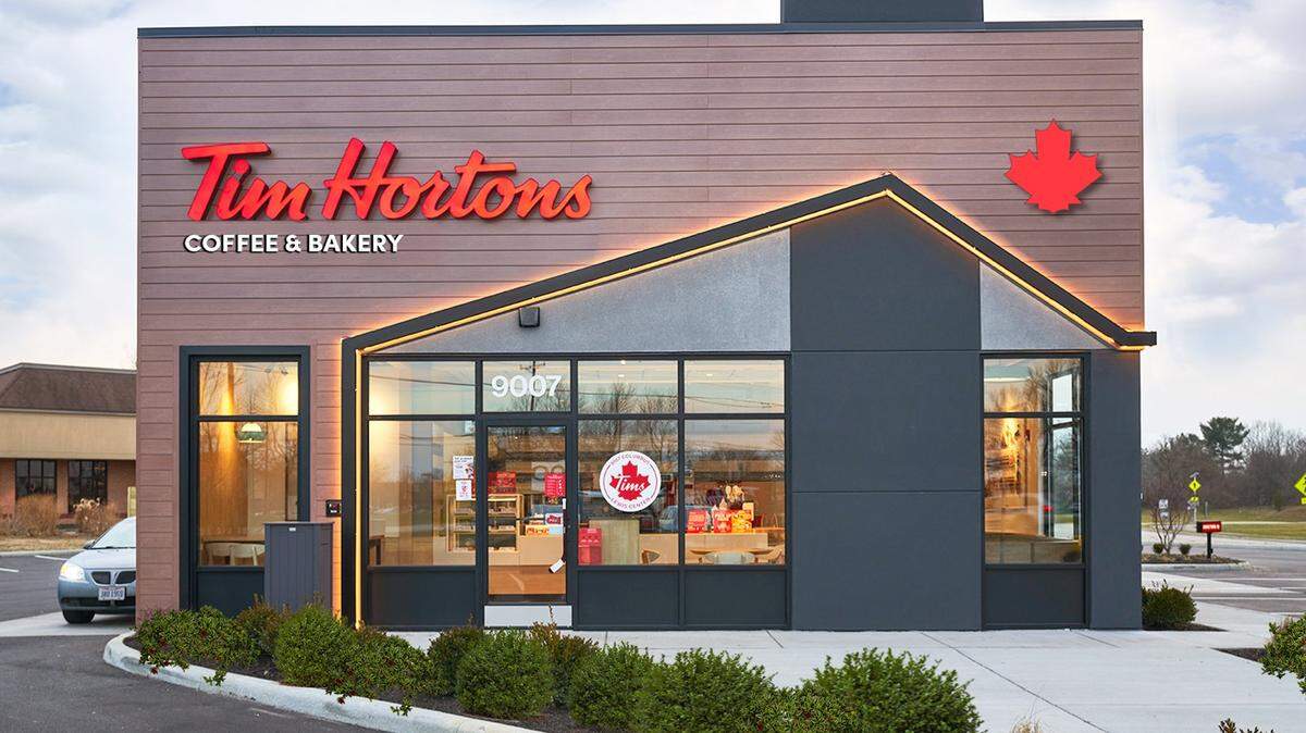 A contemporary Tim Hortons restaurant serves coffee, donuts and fast foods like sandwiches, wraps and chicken strips. There is talk about opening locations of the Canadian landmark eatery in South Florida.