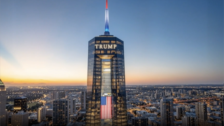 Trump releases first renderings of massive Miami highrise presidential library