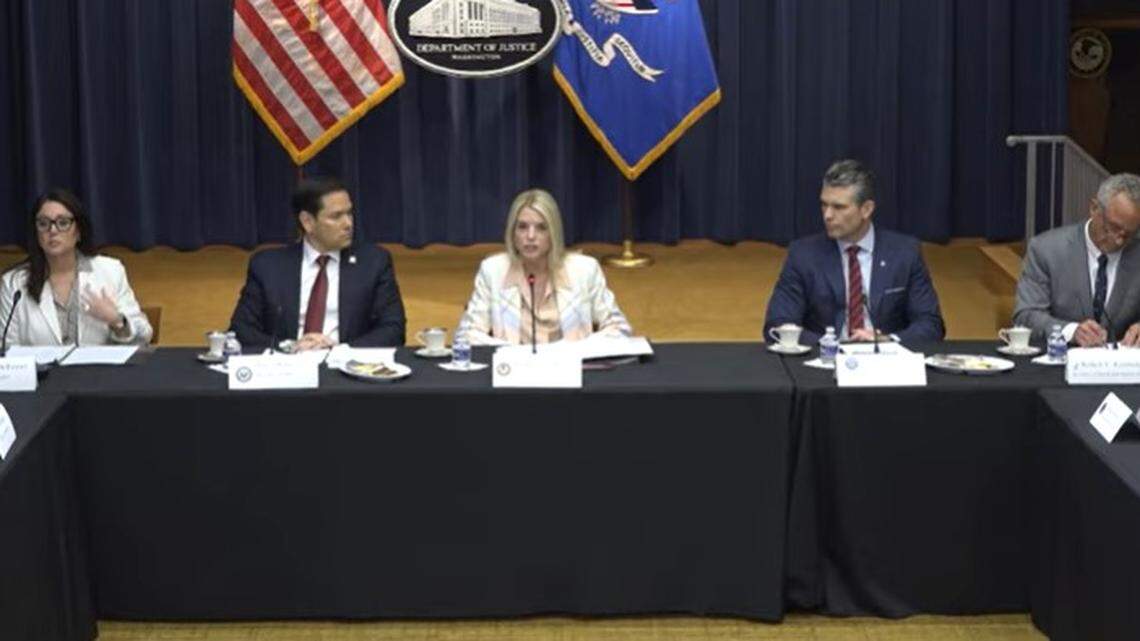 Attorney General Pam Bondi launches Task Force to Eradicate Anti-Christian Bias on April 22, established under President Trump’s executive order issued in February.