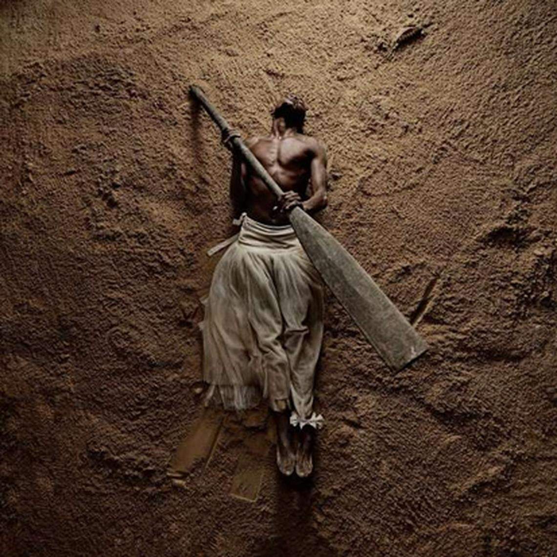 Mohau Modisakeng’s 2019 photograph “Untitled (Zanj 9),” is part of the 2025-26 show at El Espacio 23.