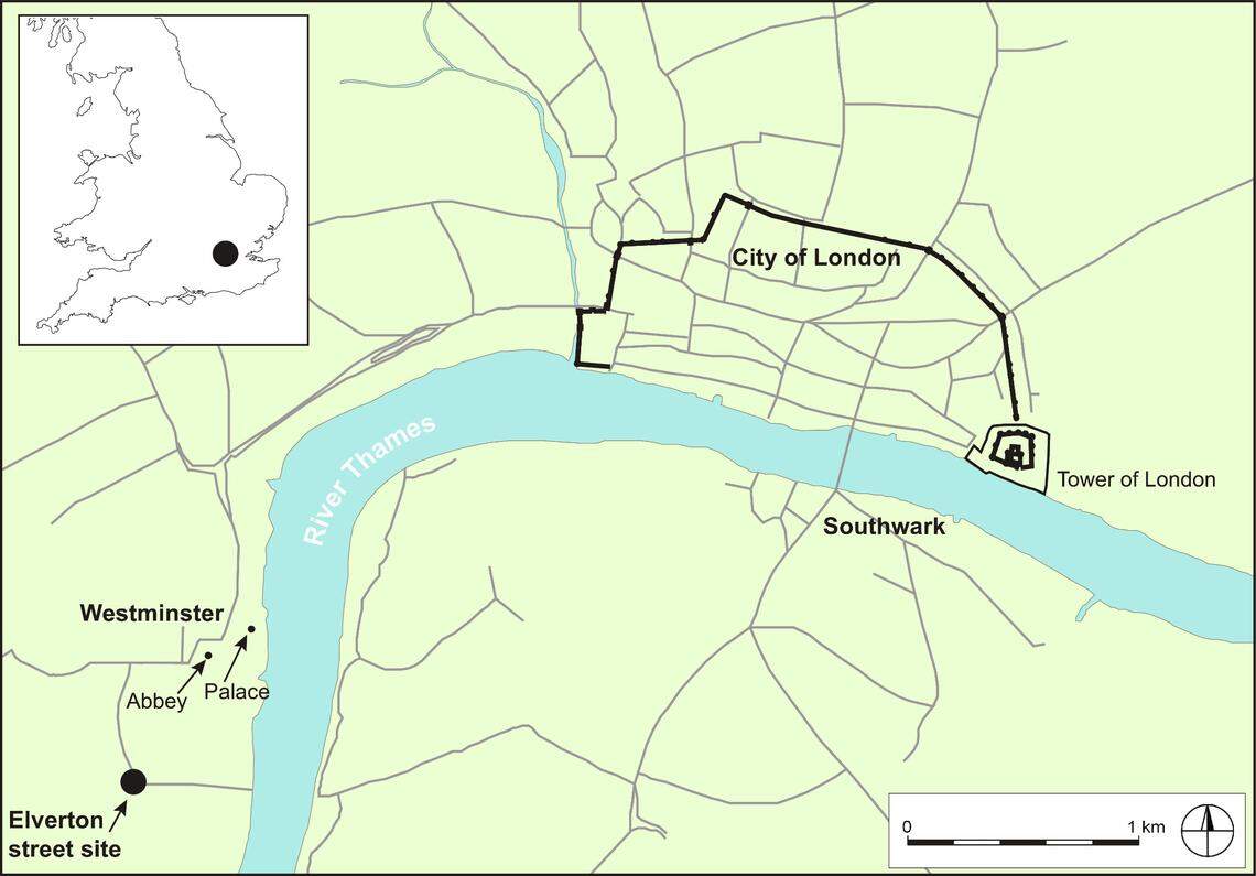 The cemetery was found in the neighborhood of Westminster, just streets away from Buckingham Palace and Westminster Abbey, the center of British power.