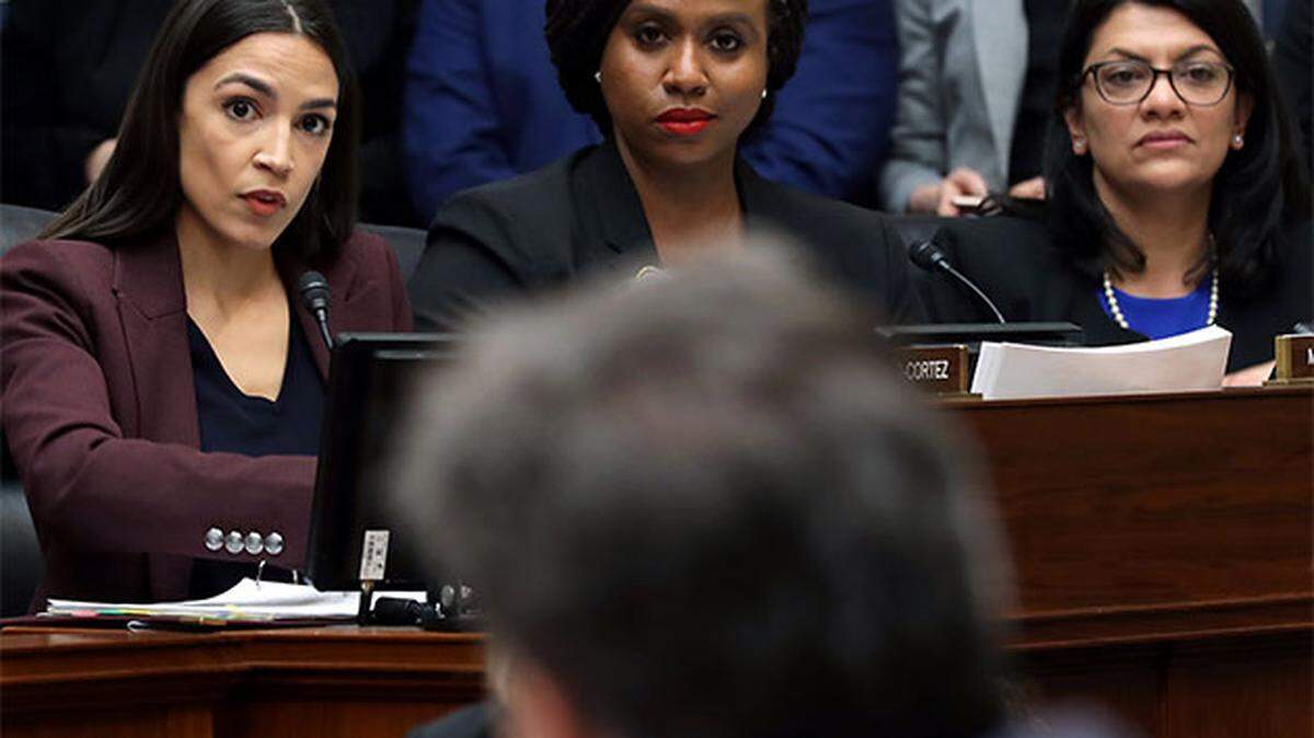 Democratic Reps. Alexandria Ocasio-Cortez, Ayanna Pressley and Rashida Tlaib each faced off with President Trump’s former personal attorney Michael Cohen.