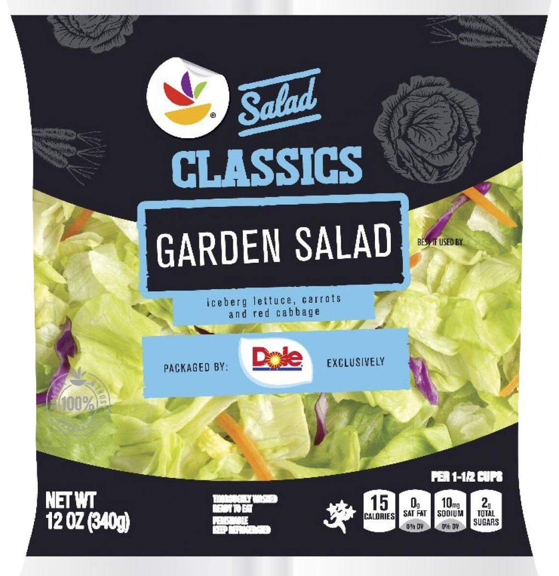 Giant Food’s Salad Classics Garden Salad