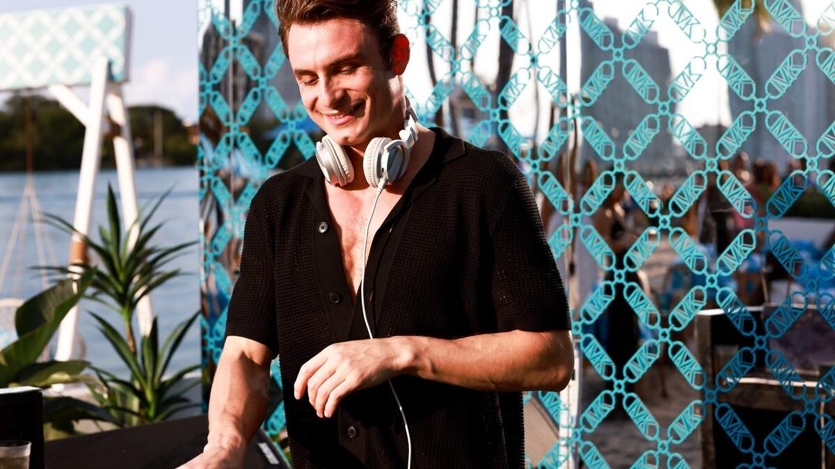 ‘Vanderpump Rules’ star James Kennedy celebrated the opening night of Club Kors, a beach club pop-up experience in Miami/DIANA ZAPATA BFA/COURTESY CLUB KORS