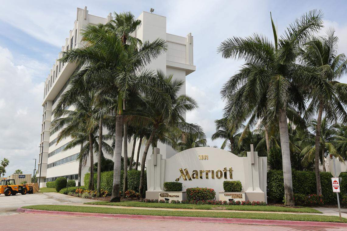 The Marriott hotel in West Palm Beach, at 1001 Okeechobee Blvd., is where U.S. Attorney Alexander Acosta met with Jeffrey Epstein’s attorney to work out his plea deal.