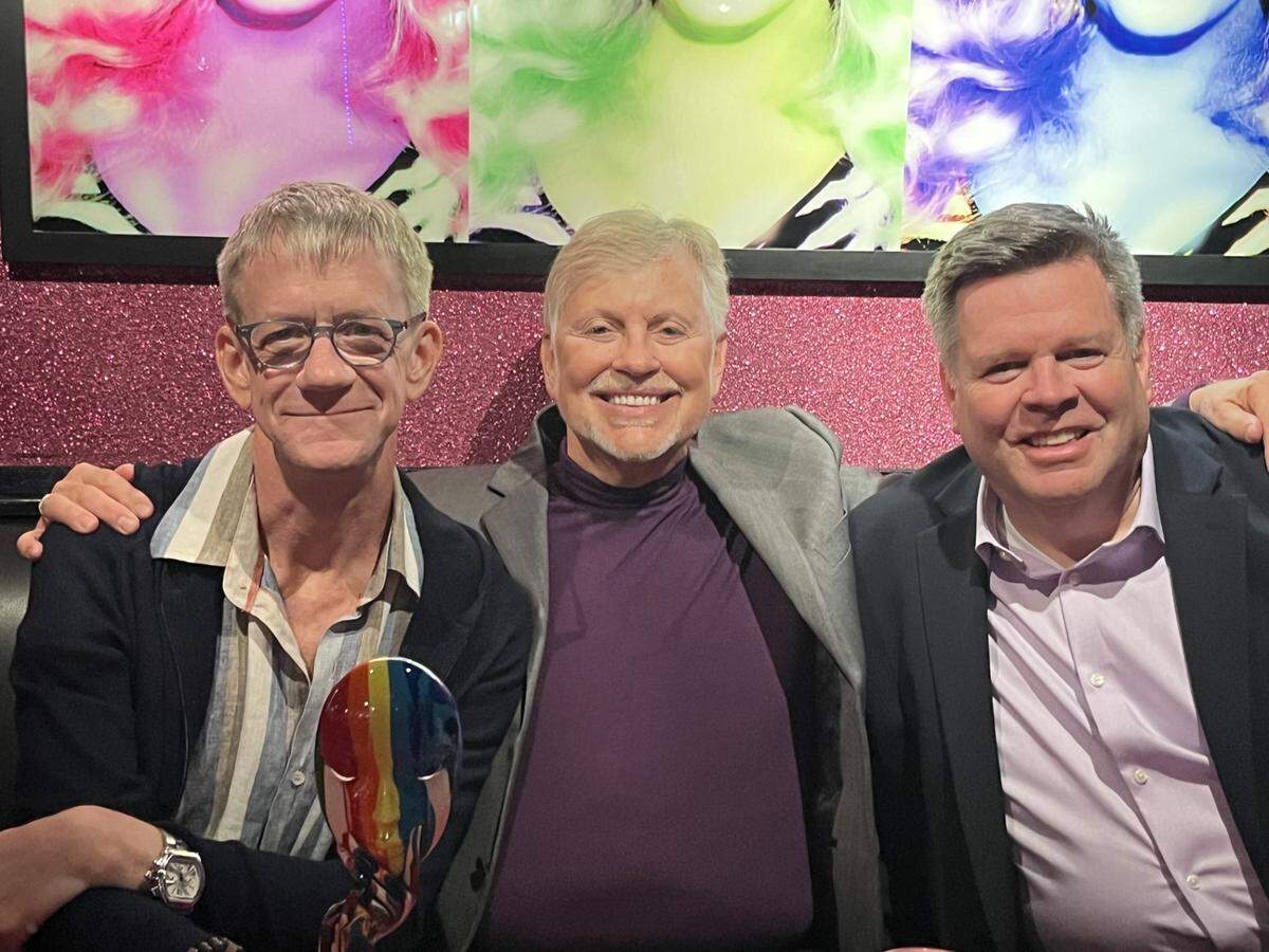 Warten Foundation trustees Clifford Cideko, Randall James and John Hand are committed to advancing LGBTQ+ advocacy, arts and culture in South Florida.