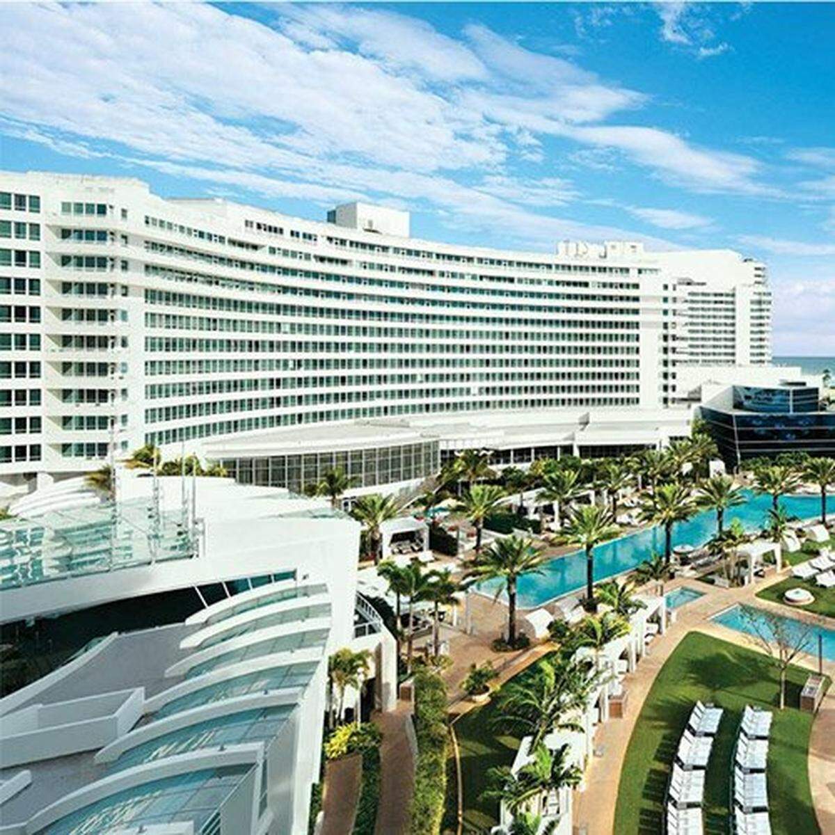 The Fontainebleau Miami Beach.