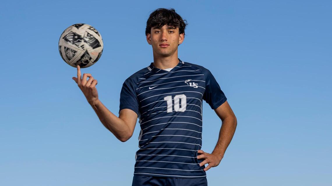 NSU University School’s Raul Leyva is the Broward 4A-1A Boys’ Soccer Player of the Year