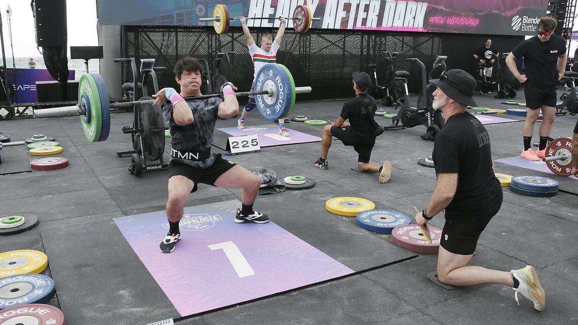 As first peak Miami Beach spring break weekend begins, fitness takes center stage