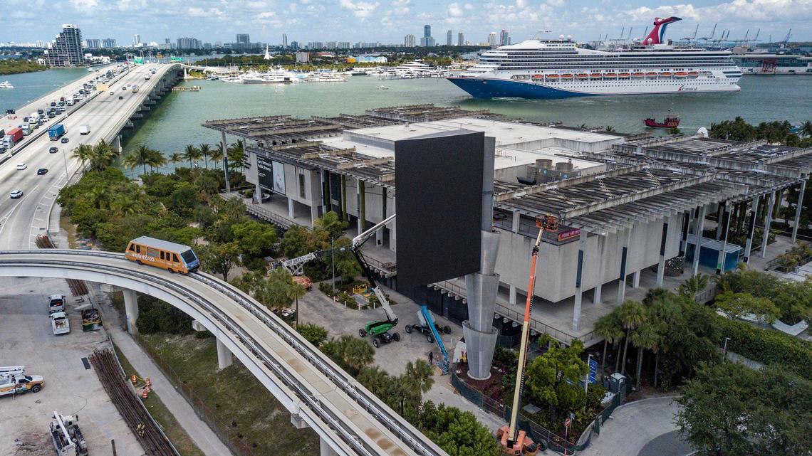 The digital billboard outside the Pérez Art Museum Miami has been the subject of ire from downtown Miami residents but touted as a new source of revenue for the nonprofit, as well as a work of art. On Thursday, May 23, 2024, Miami commissioners voted to repeal the 2023 law allowing its construction.