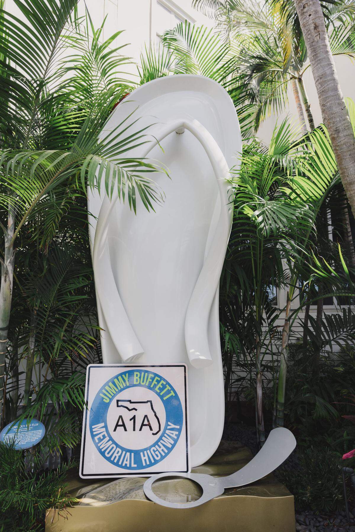 City officials from Key West, Sen. Lauren Book, Rep. Chuck Clemons, and Rep. Jim Mooney were joined by Jimmy Buffett’s family and Margaritaville executives on Florida A1A and Bertha Street for the official A1A Jimmy Buffett Memorial Highway Dedication on Aug. 30, 2024. The event also featured the unveiling of the A1A Jimmy Buffett Memorial Highway sign and an early rendering of the monument on a day dedicated to the late singer-songwriter.