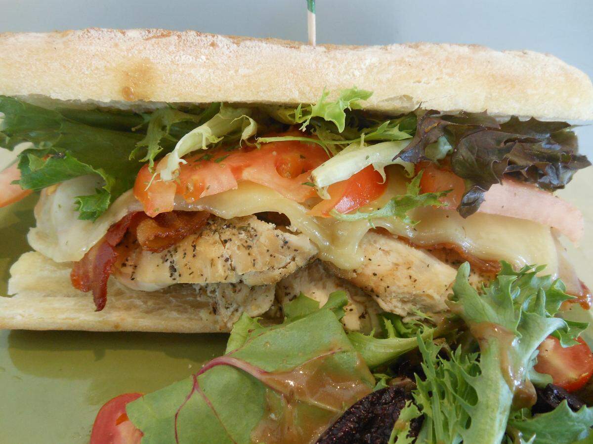 Kuten Inclusive Kitchen’s Chicken BLT sandwich.