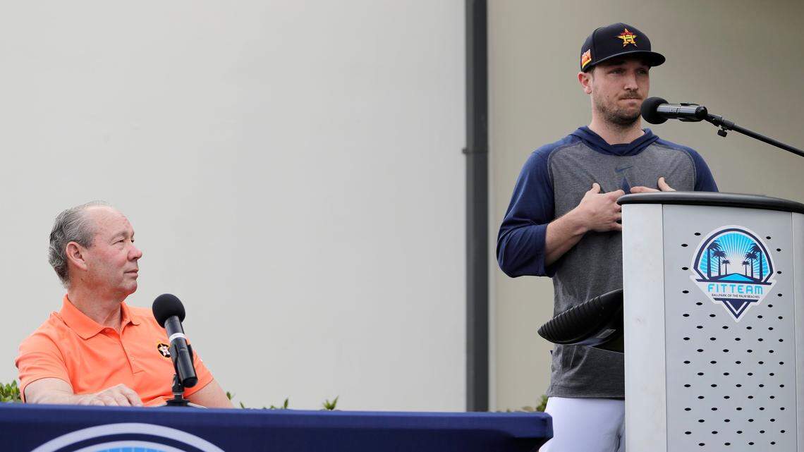 Houston Astros hope to ‘regain the trust’ after apologizing for sign-stealing scandal