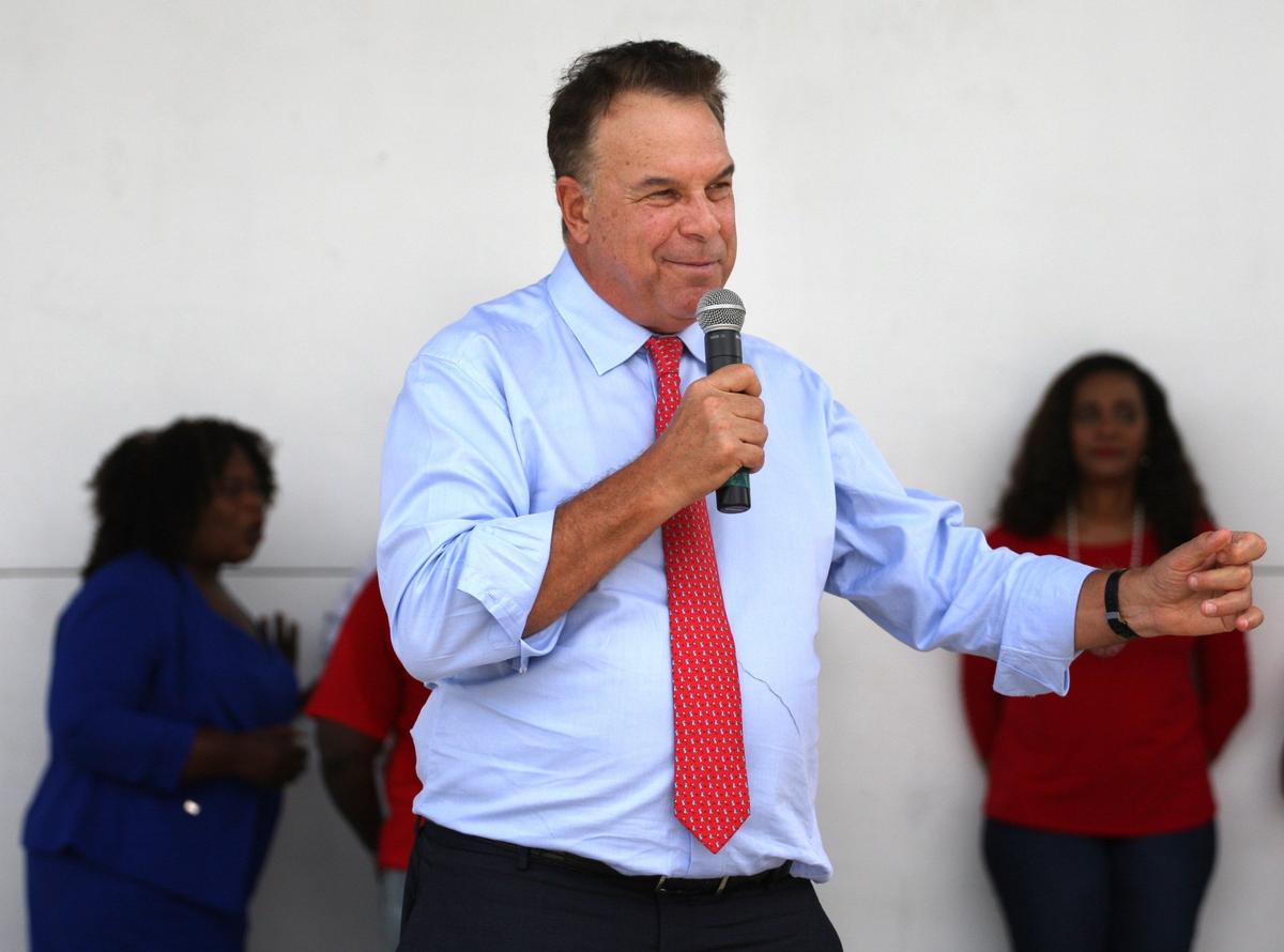 Gubernatorial candidate Jeff Greene