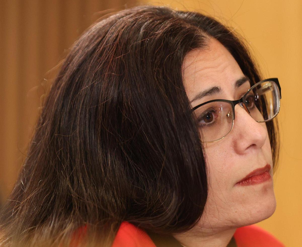 Commissioner Micky Steinberg attends her first meeting as a Miami-Dade County commissioner on Tuesday, Dec. 6, 2022.