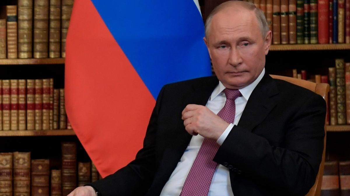 Russian President Vladimir Putin sat down with President Biden for their summit in Geneva, Switzerland.