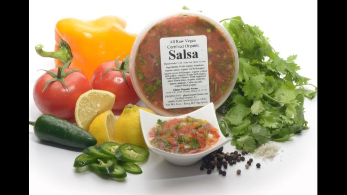 A Miami company recalled containers of salsa because they might have glass