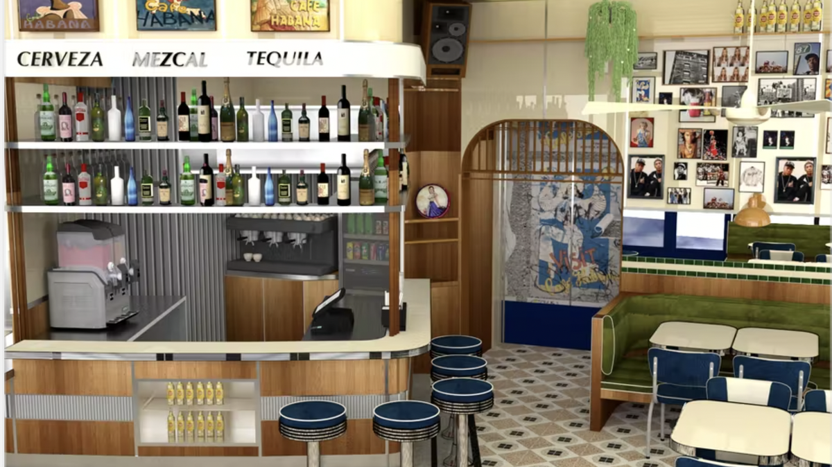 El Café Habana, que cuenta con locales en Nueva York, Malibú, California, y Tokio, pretende abrir un local en el downtown de Miami. Su historia honra a los revolucionarios cubanos Fidel Castro y Che Guevara.