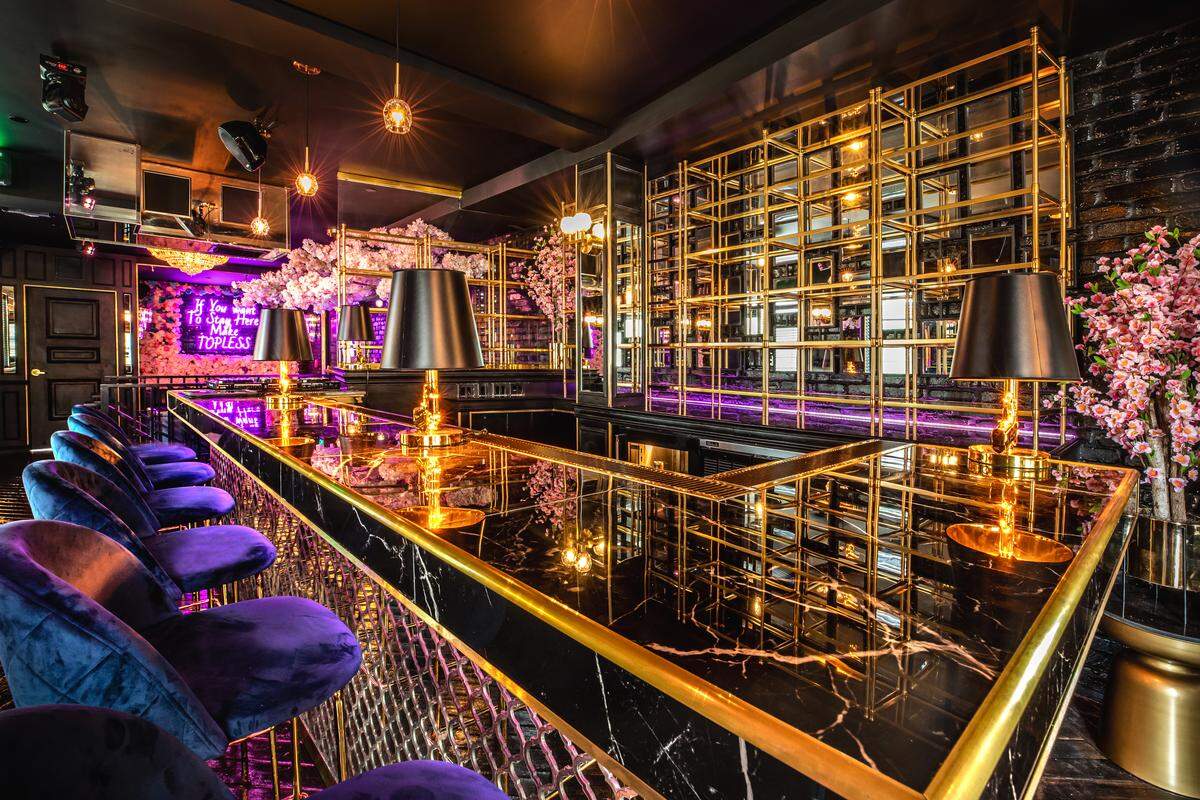 One of the bars at the new Jazid.