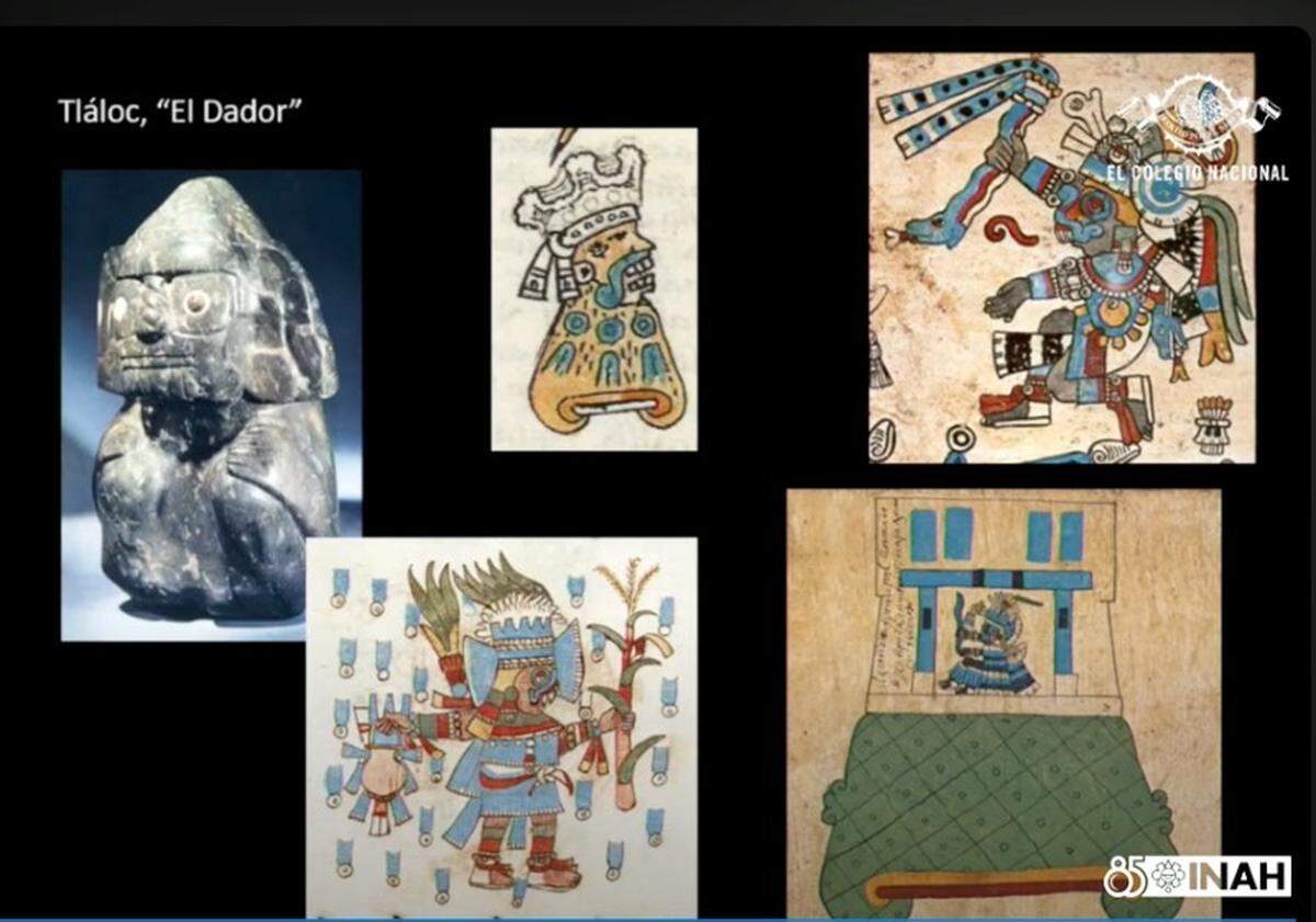 The sacrifices were accompanied by the image of the god of rain, suggesting they were sacrificed to appease the god and bring rain back to the basin.